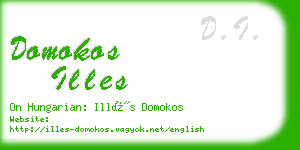 domokos illes business card